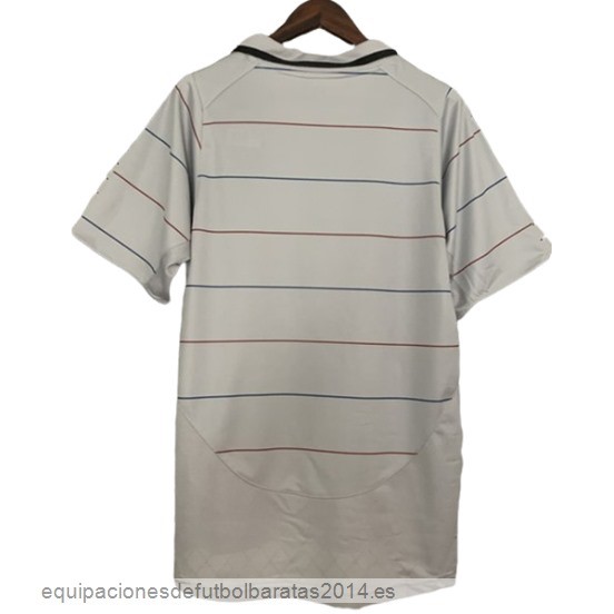 Nuevo 2ª Camiseta Barcelona Retro 2003 2005 Gris Baratas